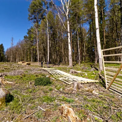 Blick auf eine Arbeitsfläche in Meiningen