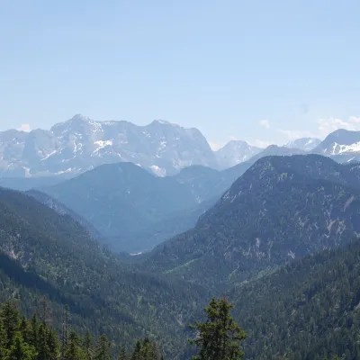 Blick auf die Berge