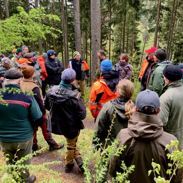 ANW-Exkursion im Zukunftswald